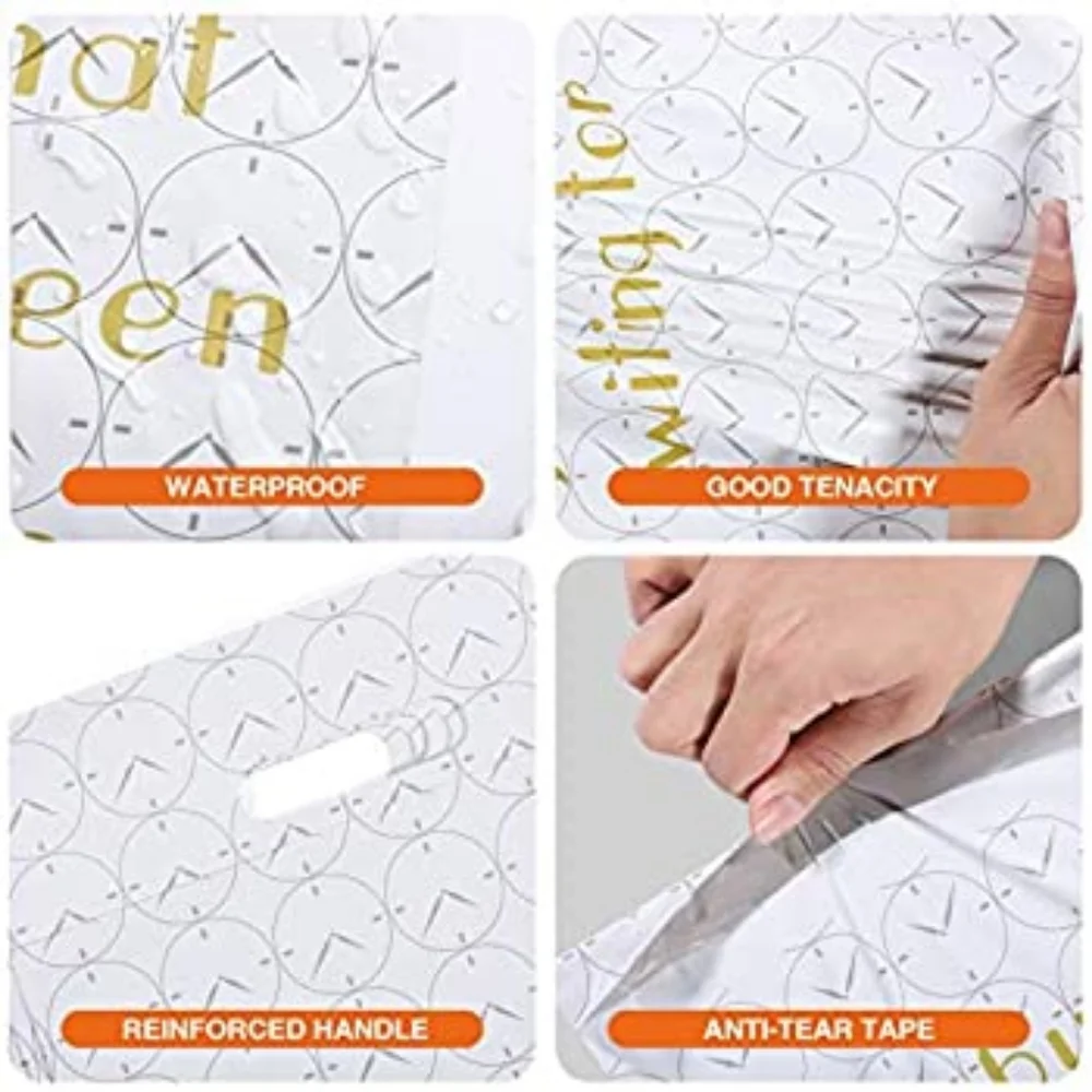 - 15 Poly Mailers with saying